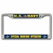 Navy Special Warfare Operator SO Chrome License Plate Frame