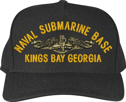 Navy Sub Base Kings Bay's Custom Embroidered Cap