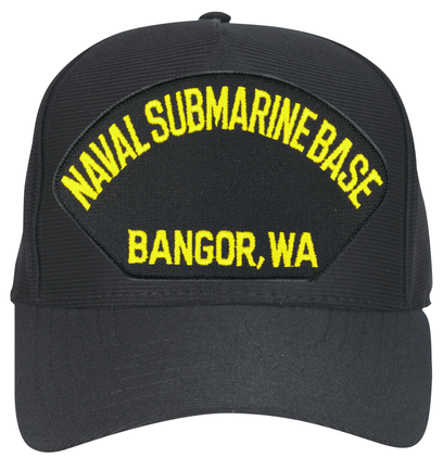 Navy Submarine Base Bangor ( Letters Only) Military Cap