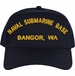 Navy Submarine Base Bangor Text Only Embroidered Cap