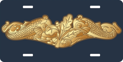 Navy Submarine Supply Corps License Plate