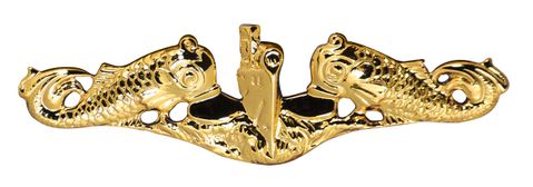 Navy Submarine Officer Badge