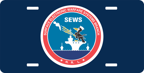 Navy Surface Electronic Warfare Systems License Plate