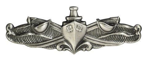 Navy Surface Warfare Enlisted Badge Oxidized Finish