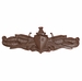 Navy Surface Warfare Officer Subdued Badge (brown metal)
