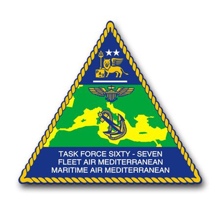 Navy Task Force 67 Vinyl Transfer Decal