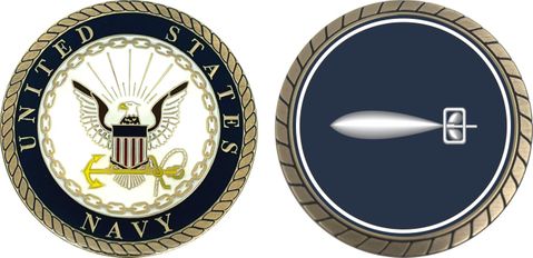 Navy Torpedoman's Mate Challenge Coin