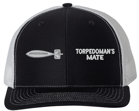 Navy Torpedoman's Mate (TM) Rating USA Mesh-Back Cap