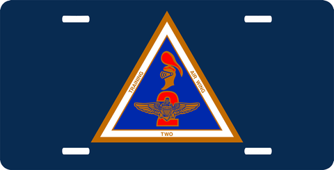 Navy Training Air Wing Two License Plate