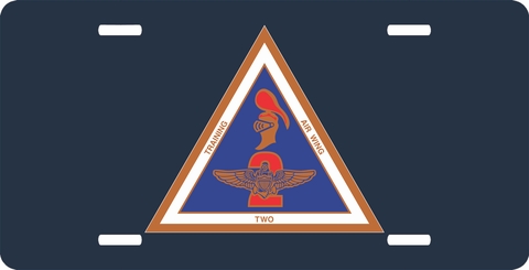 Navy Training Air Wing Two Squadron License Plate