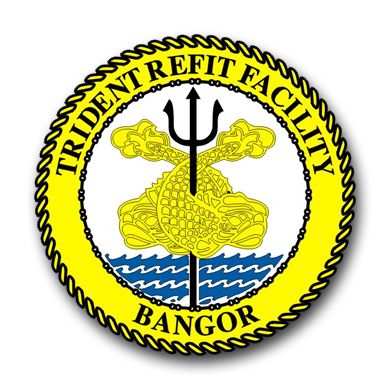 Navy Trident Refit Facility Vinyl Transfer Decal