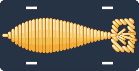 Navy Underwater Ordnance Technician License Plate