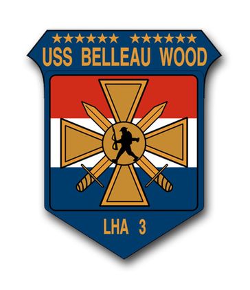 Navy USS Belleau Wood LHA-3 Vinyl Transfer Decal