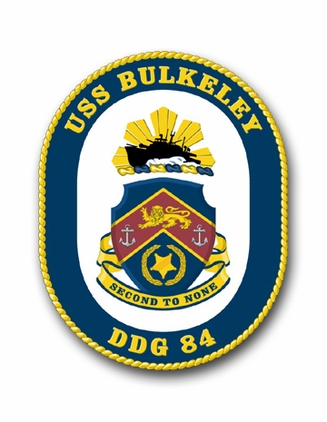 Navy USS Bulkeley DDG-84 Vinyl Transfer  Decal