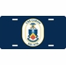 Navy USS Caron DD-970 License Plate