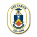 Navy USS Caron DD-970 Vinyl Transfer Decal