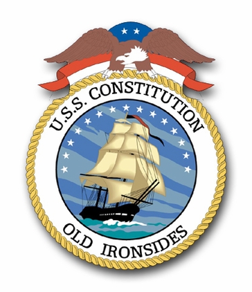 Navy USS Constitution Old Ironside Vinyl Transfer Decal