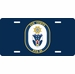 Navy USS Curts FFG-38 License Plate