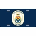 Navy USS Cushing DD-985 License Plate