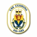 Navy USS Cushing DD-985 Vinyl Transfer Decal