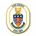 Navy USS Deyo DD-989 Vinyl Transfer Decal