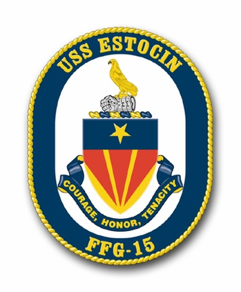 Navy USS Estocin FFG-15 Vinyl Transfer Decal