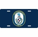 Navy USS Gunston Hall LSD-44 License Plate