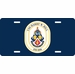 Navy USS Harry W License Plate