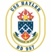 Navy USS Hayler DD-997 Vinyl Transfer Decal