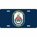 Navy USS John L License Plate