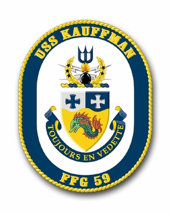 Navy USS Kauffman FFG-59 Vinyl Transfer Decal
