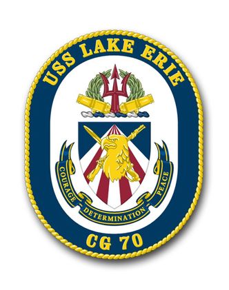 Navy USS Lake Erie CG-70 Vinyl Transfer Decal