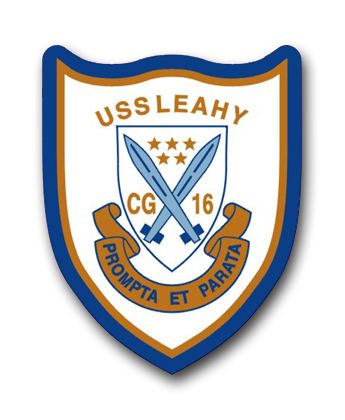 Navy USS Leahy CG-16 Vinyl Transfer Decal