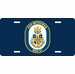 Navy USS Mitscher DDG-57 License Plate