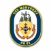 Navy USS Monterey CG-61 Vinyl Transfer Decal