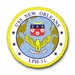 Navy USS New Orleans LPH-11 Vinyl Transfer Decal