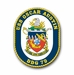 Navy USS Oscar Austin Shaded DDG-79 Vinyl Transfer Decal