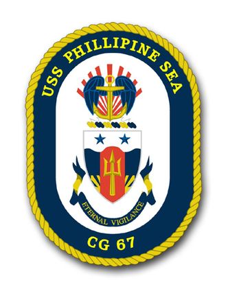 Navy USS Phillipine Sea CG-67 Vinyl Transfer Decal