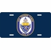 Navy USS Reuben James (Shaded) FFG-57 License Plate