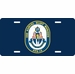 Navy USS Samuel Eliot Morison FFG-13 License Plate