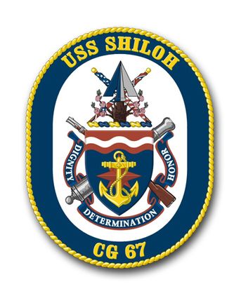 Navy USS Shiloh CG-67 Vinyl Transfer Decal