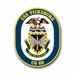 Navy USS Vicksburg CG-69 Vinyl Transfer Decal