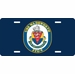 Navy USS Wadsworth FFG-9 License Plate