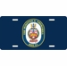 Navy USS Winston S License Plate