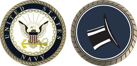 Navy VB-4 Squadron Challenge Coin