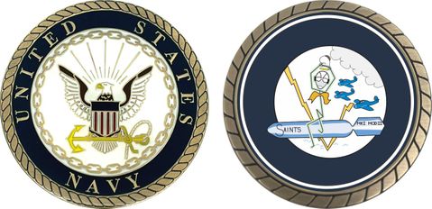 Navy VC-27 Squadron Challenge Coin