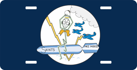 Navy VC-27 Squadron License Plate