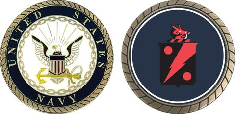 Navy VF-5 Squadron Challenge Coin