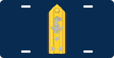 Navy Vice Admiral License Plate