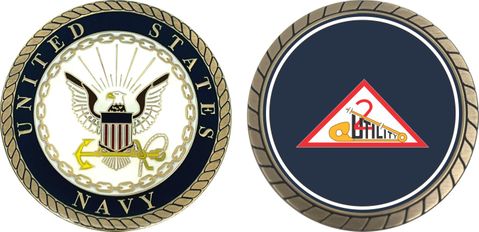 Navy VJ-2 Squadron Challenge Coin